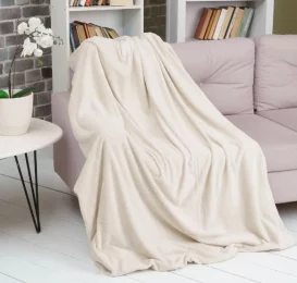 Плед микрофибра Nonna Inspiration 160х220 молочный