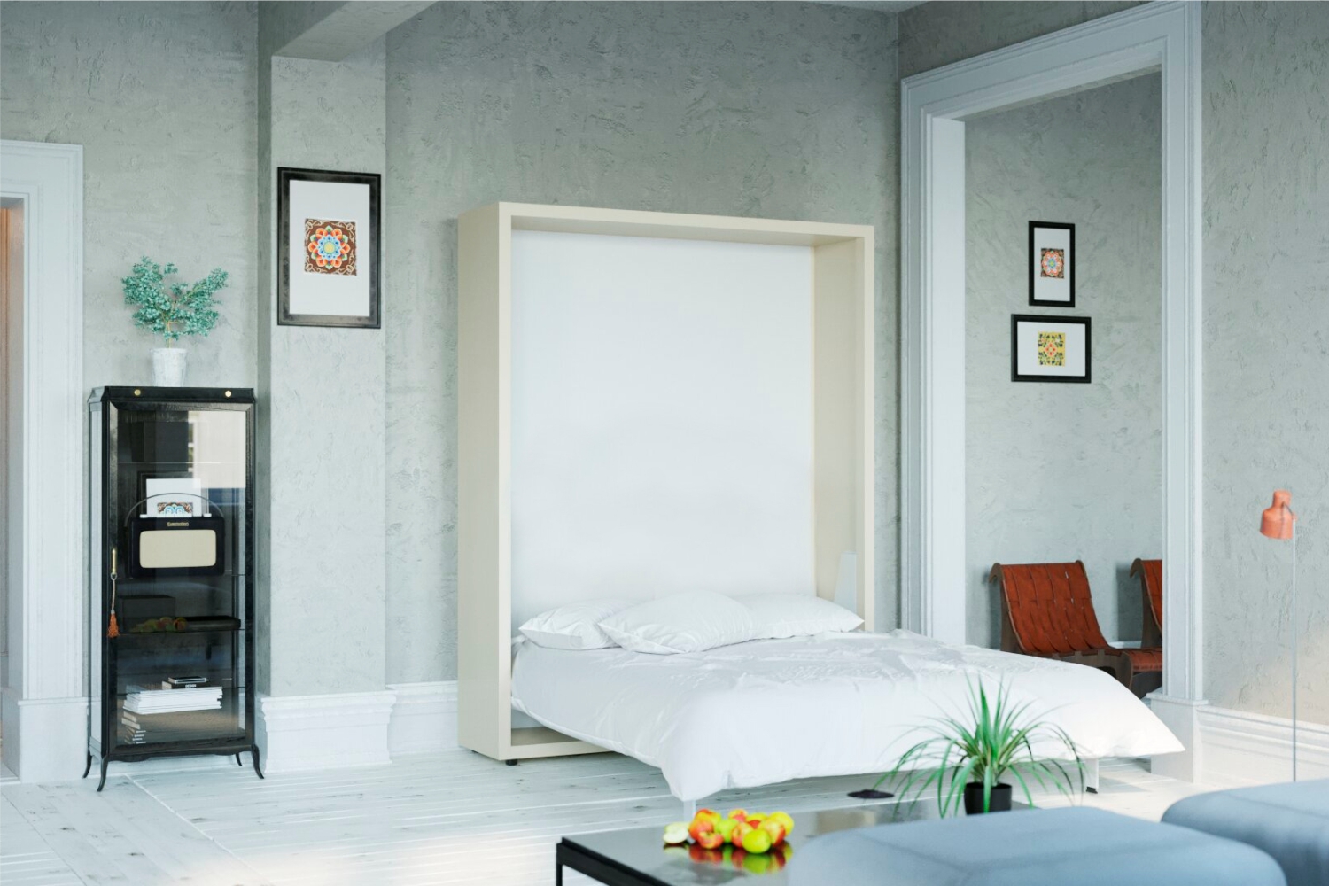 Умная мебель-трансформер для малогабаритных квартир: кровати в шкафу!