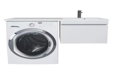 Тумба под стиральную машину Uperwood Magenta 60 подвесная выдвижной ящик