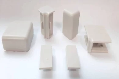 Комплект заглушек для плинтуса Квадро