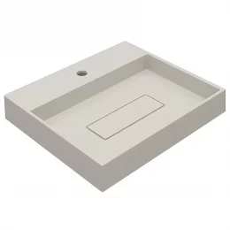 Раковина для ванной накладная кварцевая Uperwood Tanos Quartz 50