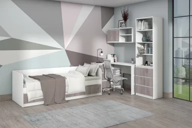 Кровать Соната 0,8 с ящиками