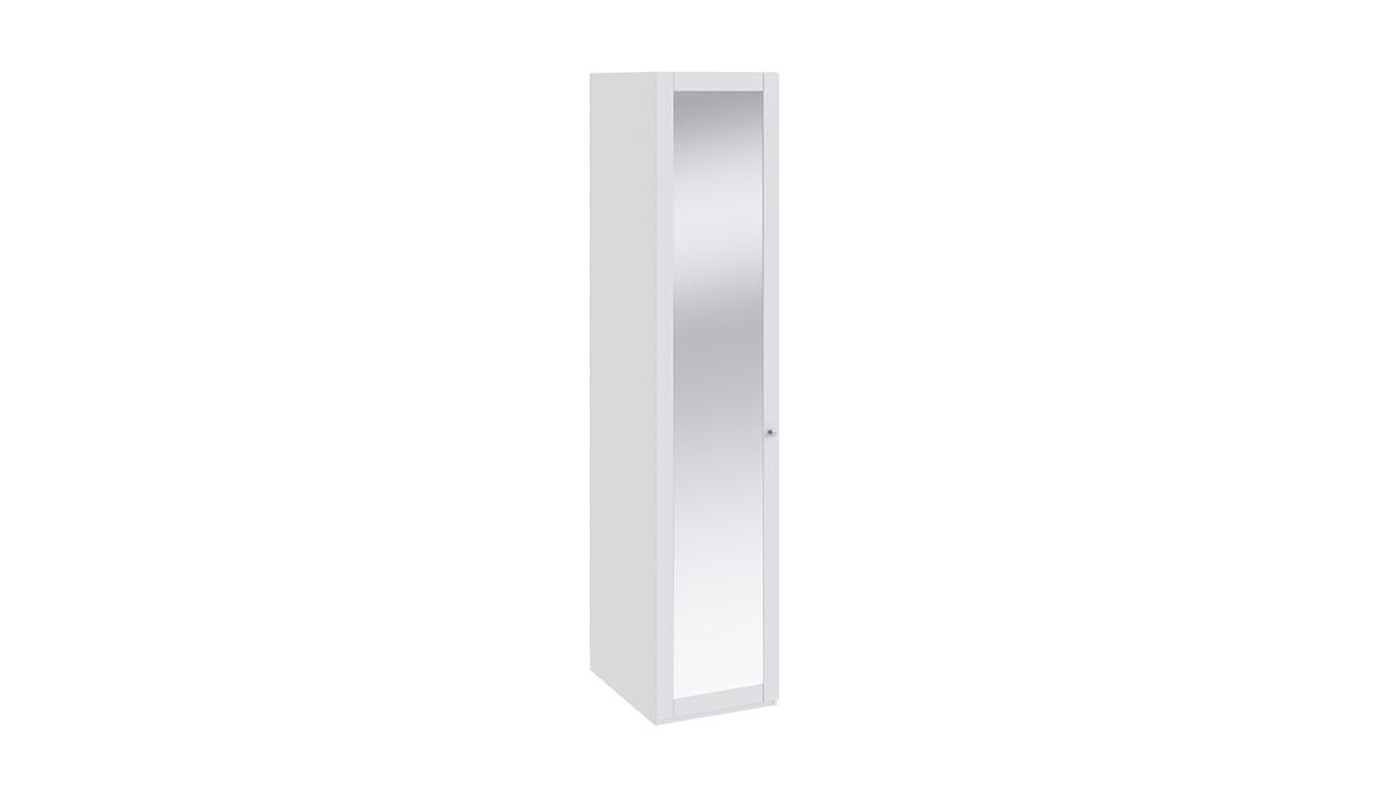 Шкаф Ривьера для белья с 1-ой дверью с зеркалом (447х582) СМ 241.07.001