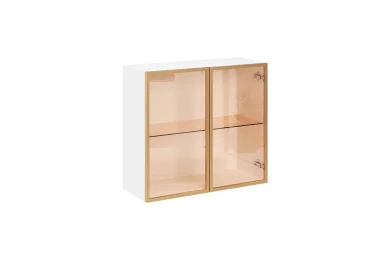 Шкаф-витрина верхний СМ с 2 створками 800 (h=716) ШВ 800