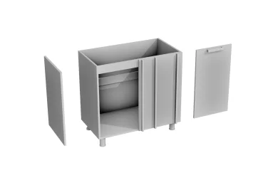 Нижний шкаф Аленушка НПУ 1000 угловой