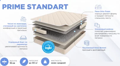 Матрас Prime Standart