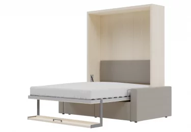 Шкаф-Кровать с диваном СМАРТ 1 Дуб Серый