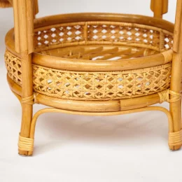 Комплект для отдыха Pelangi (стол со стеклом + 2 кресла) с матрасом