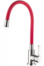 Смеситель Ledeme L74004-1 красный