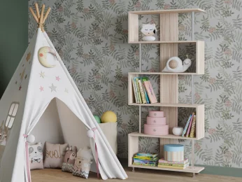 Стеллаж Регион 058 с хромированными опорами