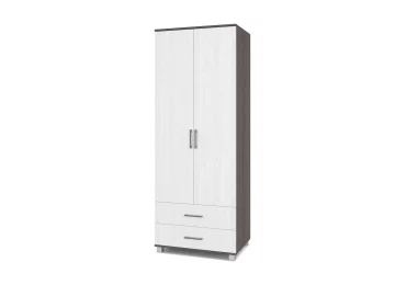 Шкаф Ева 2-х створчатый с выдвижными ящиками Е23