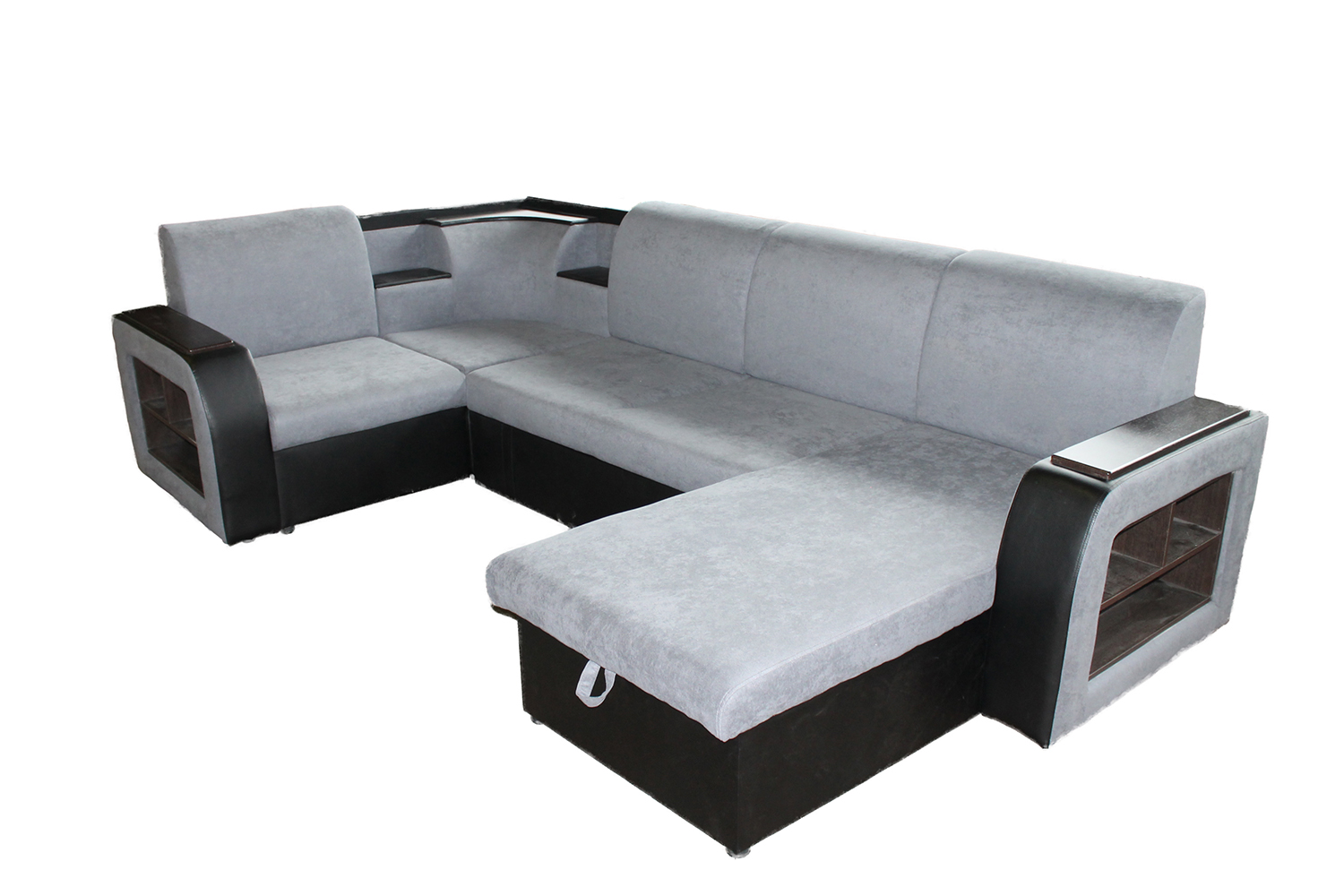 Угловой п-образный диван Ника-2