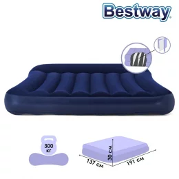 Кровать надувная Full, 191 x 137 x 30 см, 67681 Bestway