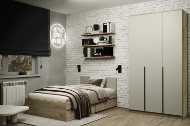 Кровать Монблан с ящиками