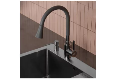 Смеситель для кухни SUS123BL-016F