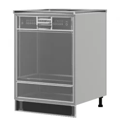 Шкаф София ШНПМ под встраиваемую ПММ 600 (632) без столешницы