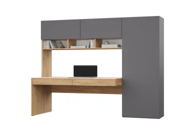 Стол письменный со шкафом Турин