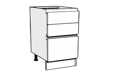 Шкаф кухонный нижний Авеню Н60 3ящ (FE)