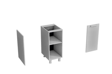 Нижний шкаф Аленушка Н 350 левый