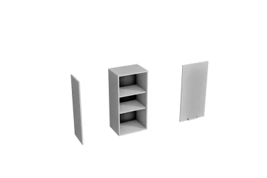 Верхний шкаф Аленушка ВВ 450 высокий