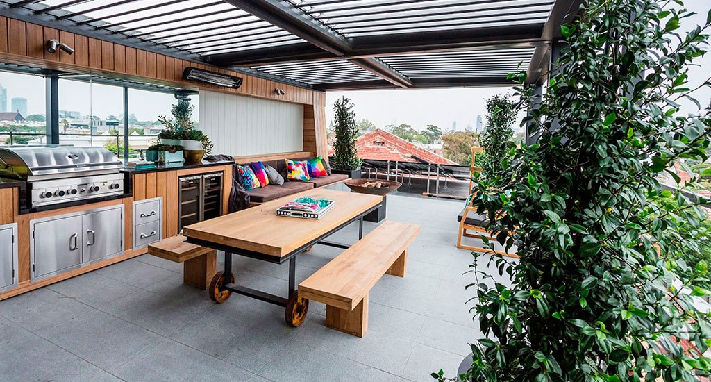 50 стильных примеров дизайна летней кухни на террасе