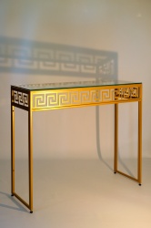 Консольный стол 1061-CG clear золотой