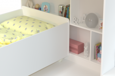 Кровать-чердак RIDGIMMI 3.4 с выкатной кроватью