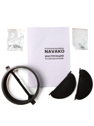 Полностью встраиваемая вытяжка Navako Impact 60 Black