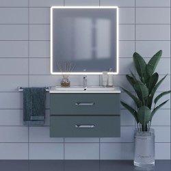 Зеркало для ванной Uperwood Foster 80х80