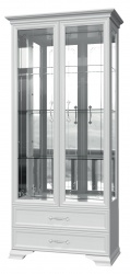 Грация Шкаф с витриной 2 дв. 420 мм 4 стекла