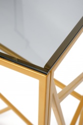 Консольный стол 1051-CG grey золотой