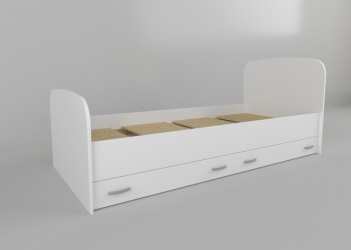 Кровать Виктория New 80 с ящиками