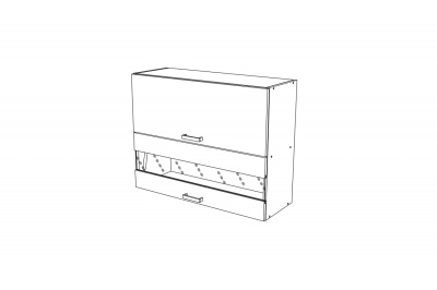 Шкаф верхний кухонный Эра ВС800Г