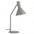 Лампа настольная lyss, 50х25х18 см, светло-серая матовая