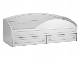 Кровать Афина АФ-11 одинарная с ящиками и защитным бортиком