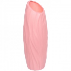 Ваза из пластика Marlen-Джулия 0,4л 20,5*5,5см цвет розовый