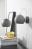 Лампа подвесная ball, 16х18 см, темно-серая матовая, черный шнур