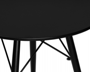 Стол обеденный DOBRIN CHELSEA`80 BLACK