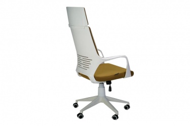 Офисное кресло IQ с белым корпусом