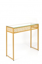 Консольный стол 1061-CG clear золотой