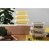Набор контейнеров для запекания и хранения smart solutions, желтый, 3 шт.