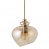 Лампа подвесная grace, 25х21 см, стекло, шампань