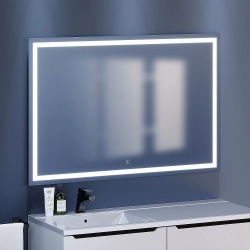 Зеркало для ванной Uperwood Tanos 120х80 с led-подсветкой и подогревом