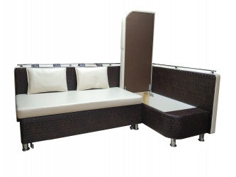 Кухонный диван Трапеза со спальным местом (правый)