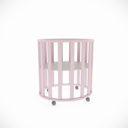 Кроватка для новорожденного Circle Pink