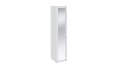 Шкаф Ривьера для белья с 1-ой дверью с зеркалом (447х582) СМ 241.07.001